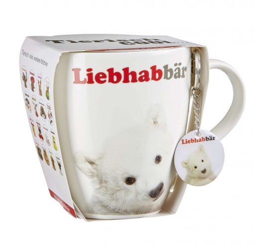 Jumbo Becher „Liebhabbär“ mit Anhänger – Ritzenhoff & Breker