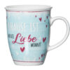 Becher mit Henkel „Zuhause ist – Liebe“ – Ritzenhoff & Breker