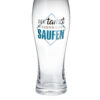 Weizen-Bierglas "Wer tanzt..."