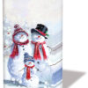 Taschentücher - Schneeman mit Hut