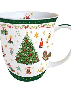 Ambiente® Becher "Tannenbaum", 0,4 L