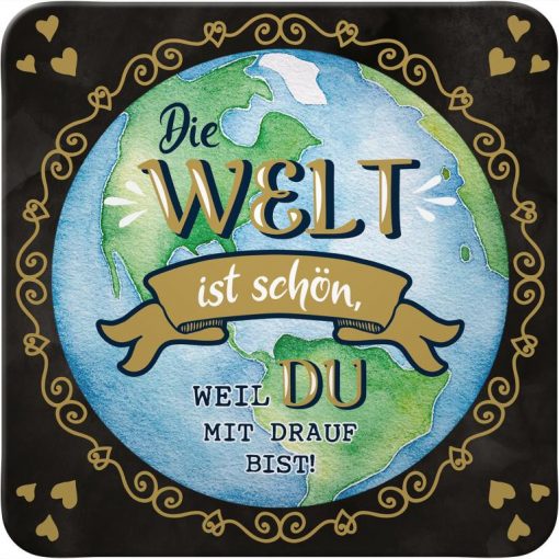 Sheepworld Untersetzer - My Beauty Tree - Die Welt ist schön, weil ...