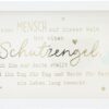 Mini-Bilderrahmen mit Schriftzug "Schutzengel" Querformat