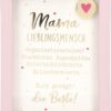 Mini-Bilderrahmen mit Schriftzug "Mama Lieblingsmensch..."