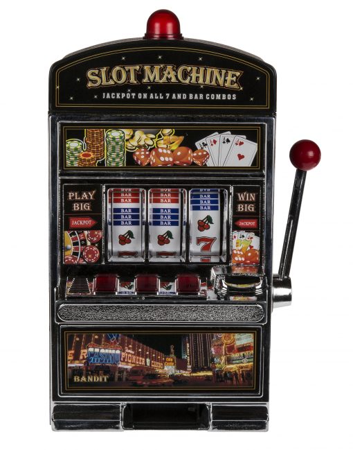 Spardose "Spielautomat" mit Sound & LED