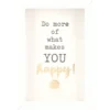 Mini-Bilderrahmen mit Schriftzug "Happy"
