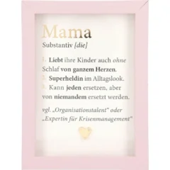 Mini-Bilderrahmen mit Schriftzug "Mama"