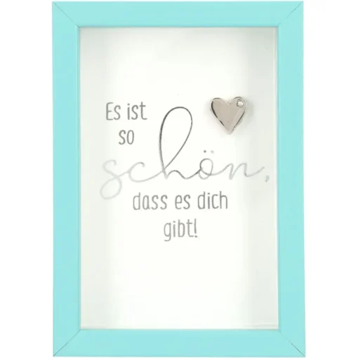 Mini-Bilderrahmen mit Schriftzug "Schön"