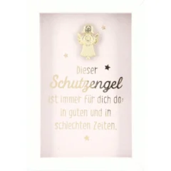 Mini-Bilderrahmen mit Schriftzug "Schutzengel für dich"
