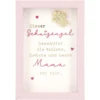 Mini-Bilderrahmen mit Schriftzug "Schutzengel für die Mama"