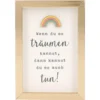 Mini-Bilderrahmen mit Schriftzug "Träumen"