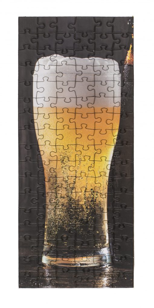 Puzzle in Dose "Bier", 102-teilig