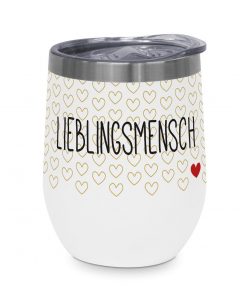 ppd Edelstahl-Thermobecher "Lieblingsmensch"