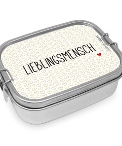 ppd Lunchbox "Lieblingsmensch" aus Edelstahl