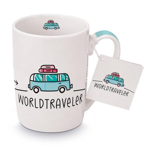 ppd Tasse "Worldtraveler"