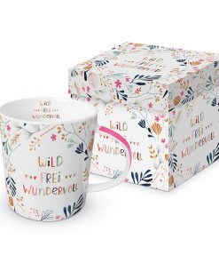 ppd Tasse "Wild, Frei, Wundervoll" in Geschenkbox