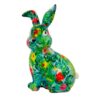 Pomme-Pidou Spardose "Hase Helena" Tropical, Blau