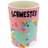 Panda Crew – Kinderbecher “Schwester”