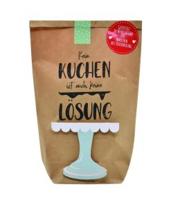 Wundertüte "Kuchen Lösung"