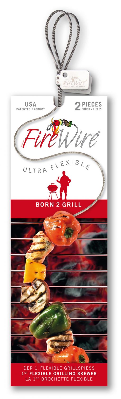 FireWire - flexibler Grillspieß