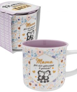 Sheepworld Tasse "Mama fühl dich geknuddelt & gedrückt!"