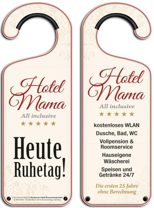 Kult-Klinkenhänger - Hotel Mama