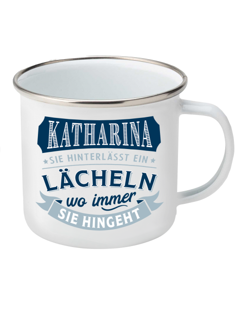 Top-Lady Emaille-Becher Katharina