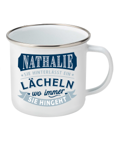 Top-Lady Emaille-Becher Nathalie