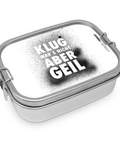 ppd Lunchbox "Klug war's nicht" aus Edelstahl