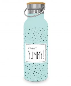 ppd Edelstahl-Thermosflasche "Yummy Yummy"