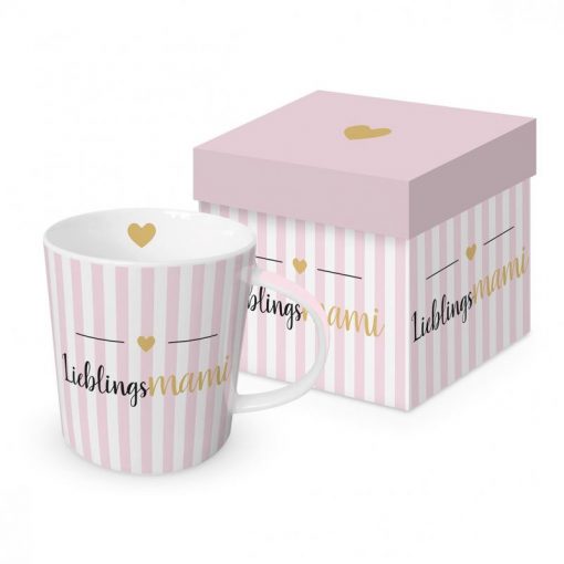 ppd Tasse "Lieblingsmami" in Geschenkbox