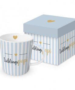 ppd Tasse "Lieblingspapi" in Geschenkbox