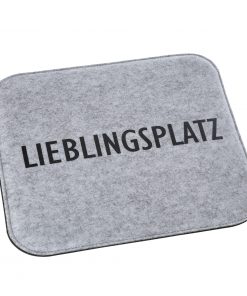 Sitzauflage "Lieblingsplatz" aus Filz