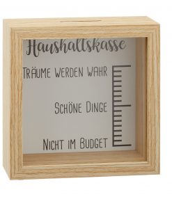 Spardose Bilderrahmen - Haushalskasse