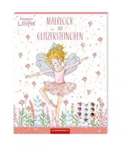 Prinzessin Lillifee - Malblock mit Glitzersteinen