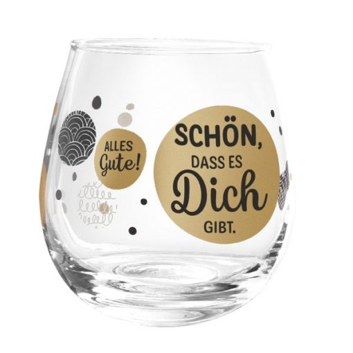 Prosit! Cocktailglas - Schön, dass es Dich gibt