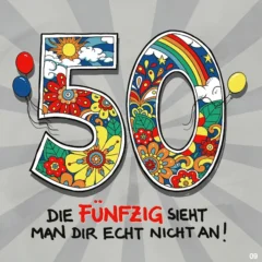 Archie's Hit Mix "Fünfzig" Musikkarte