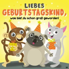 Archie's Hit Mix Musikkarte "Liebes Geburtstagskind"