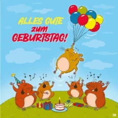 Archie's Hit Mix Musikkarte "Hamsterparty"