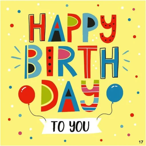 Archie's Hit Mix Musikkarte "Happy Birthday to you"