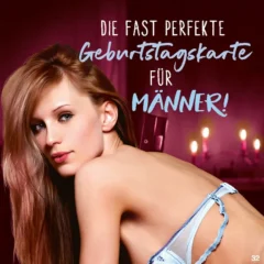Archie's Hit Mix Musikkarte "Perfekte Männer-Geburtstagskarte"
