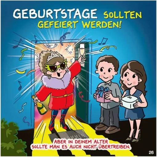 Archie's Hit Mix Musikkarte "Nicht übertreiben!"