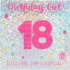 Pop-up-Musikkarte "Birthday Girl" mit Licht-Effekt