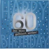 Pop-up-Musikkarte "60 Happy Birthday" mit Licht-Effekt