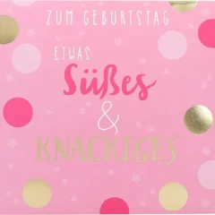 Pop-up-Musikkarte "Süßes & Knackiges" mit Licht-Effekt