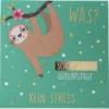 Pop-up-Musikkarte "Kein Stress" mit Licht-Effekt