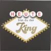Pop-up-Musikkarte "Heute bist du der King" mit Licht-Effekt
