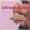 Pop-up-Musikkarte "Sahneschnittchen" mit Licht-Effekt