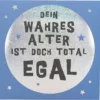 Pop-up-Musikkarte "Wahres Alter" mit Licht-Effekt