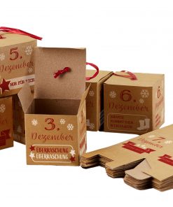 Do-It-Yourself Adventskalender "Box", 24-teilig